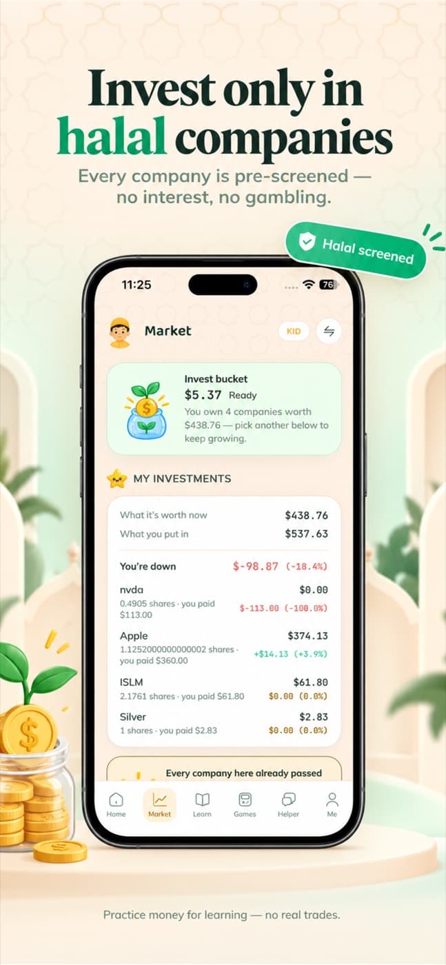 Falah app — Halal investing